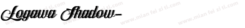 Logawa Shadow字体转换